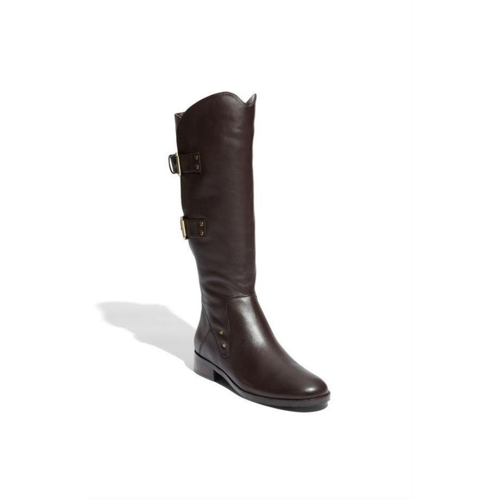 NWD  Sanzia Adjustable Calf Leather Riding Boot